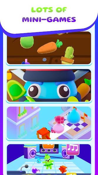 My Talking Slimy: Cat Friends (Май Токинг Слайми)  [МОД Unlocked] Screenshot 4