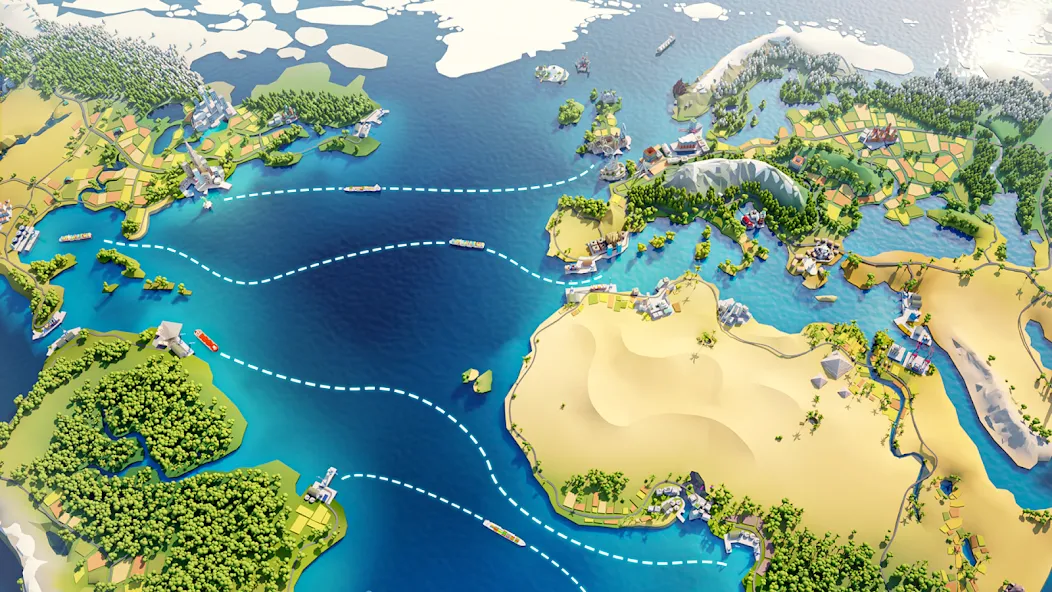 Port City: Ship Tycoon (Порт Сити)  [МОД Menu] Screenshot 4