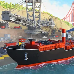 Скачать взлом Port City: Ship Tycoon (Порт Сити)  [МОД Menu] - полная версия apk на Андроид