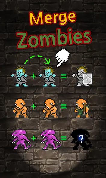 Grow Zombie VIP : Merge Zombie  [МОД Mega Pack] Screenshot 1