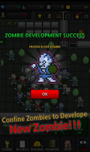 Grow Zombie VIP : Merge Zombie  [МОД Mega Pack] Screenshot 4