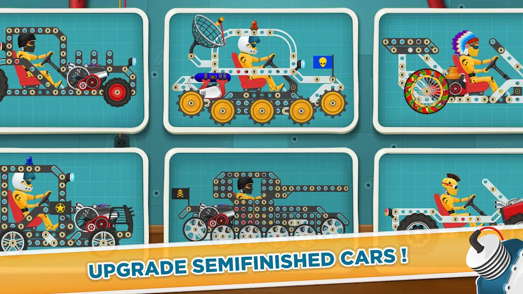 Car Builder & Racing for Kids  [МОД Все открыто] Screenshot 2