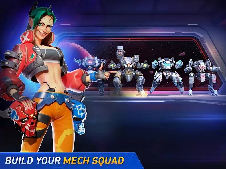 Mech Arena - Shooting Game (Мех Арена)  [МОД Меню] Screenshot 1