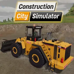 Скачать взломанную Construction City Simulator (Конструкция Сити Симулятор)  [МОД Меню] - полная версия apk на Андроид