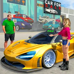 Скачать взлом Car Dealership Car Saler (Драйвинг Скул Сити Кар Геймс)  [МОД Mega Pack] - стабильная версия apk на Андроид