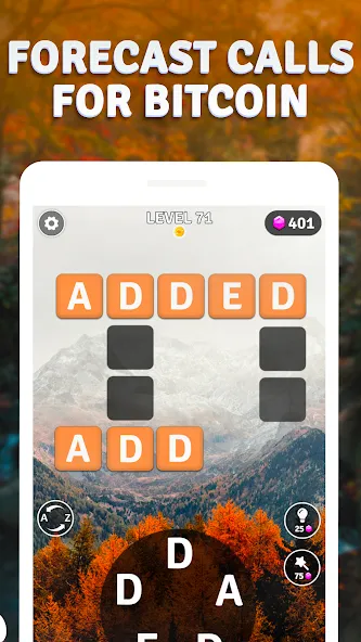 Word Breeze - Earn Bitcoin (Уорд Бриз)  [МОД Много денег] Screenshot 4