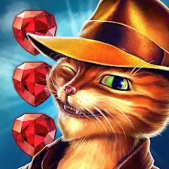 Взломанная Indy Cat for VK  [МОД Бесконечные деньги] - стабильная версия apk на Андроид