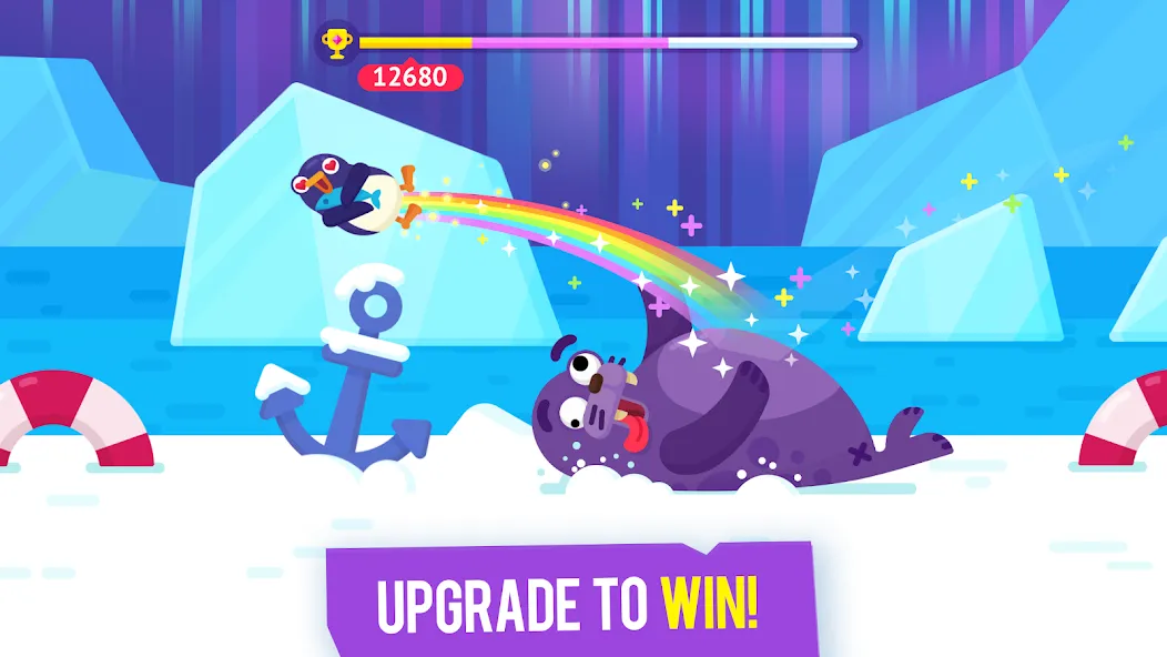 Bouncemasters: Penguin Games (Баунсмастерс)  [МОД Бесконечные деньги] Screenshot 4