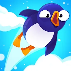 Скачать взломанную Bouncemasters: Penguin Games (Баунсмастерс)  [МОД Бесконечные деньги] - полная версия apk на Андроид