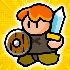 Взломанная Rumble Heroes - Adventure RPG (Рамбл Хироес)  [МОД Mega Pack] - последняя версия apk на Андроид