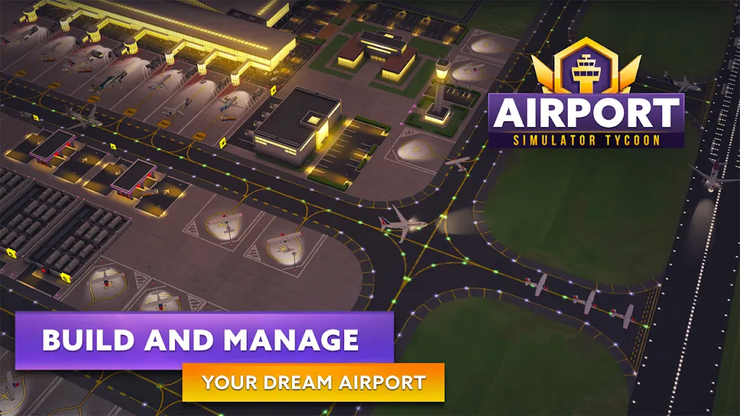 Airport Simulator: Tycoon Inc. (Эйрпорт Симулятор)  [МОД Menu] Screenshot 2