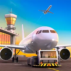 Взлом Airport Simulator: Tycoon Inc. (Эйрпорт Симулятор)  [МОД Menu] - стабильная версия apk на Андроид