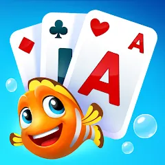 Скачать взломанную Fishdom Solitaire (Фишдом Солитер)  [МОД Unlocked] - последняя версия apk на Андроид