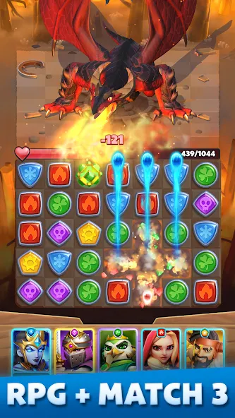 Puzzle Breakers: Champions War (Пазл Брейкерс)  [МОД Все открыто] Screenshot 1