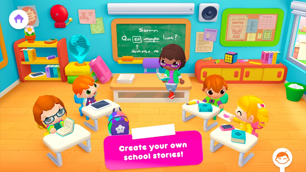 Sunny School Stories (Санны Скул Сториз)  [МОД Все открыто] Screenshot 1