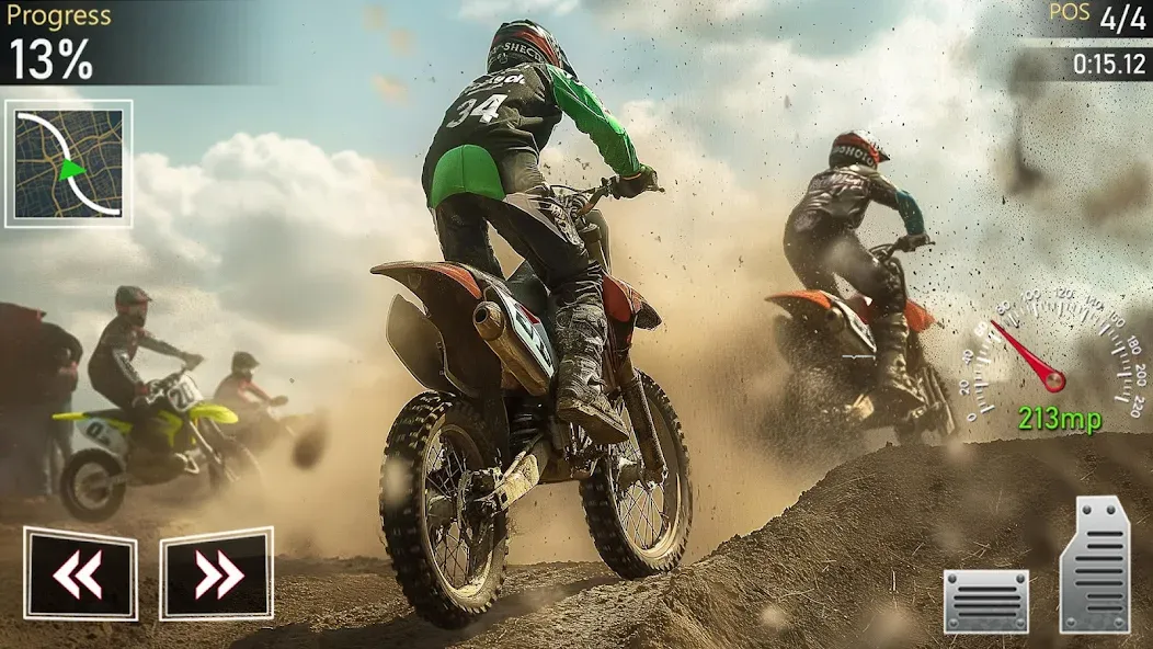 Motocross MX Dirt Bike Games  [МОД Unlocked] Screenshot 5