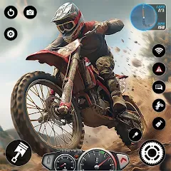 Взлом Motocross MX Dirt Bike Games  [МОД Unlocked] - стабильная версия apk на Андроид