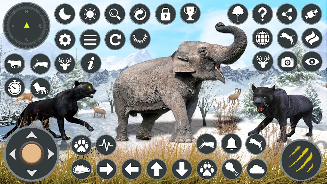 Wild Black Panther Games  [МОД Unlocked] Screenshot 3