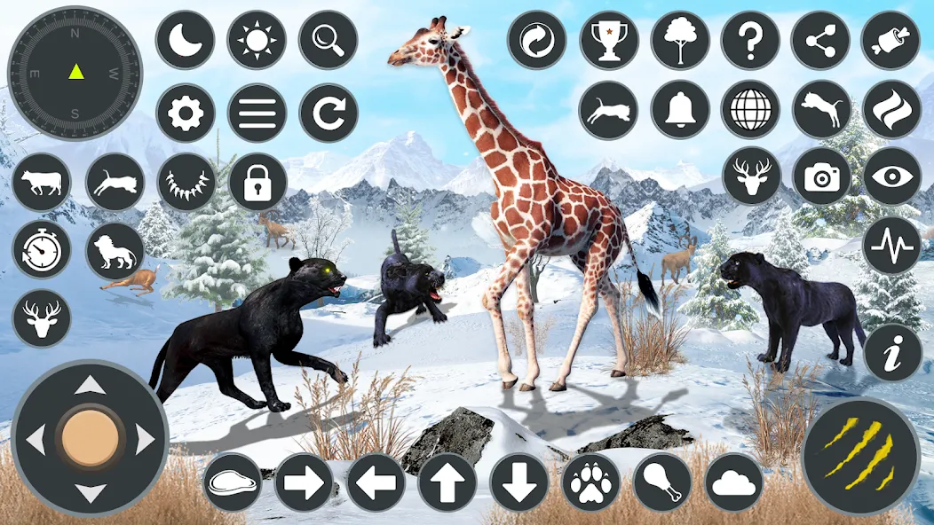 Wild Black Panther Games  [МОД Unlocked] Screenshot 4