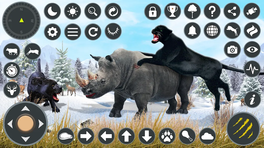 Wild Black Panther Games  [МОД Unlocked] Screenshot 5