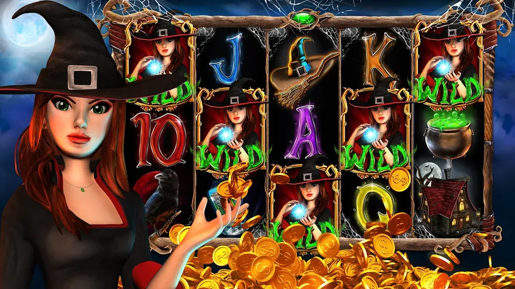 Pokie Magic Casino Slots (Поки Мэджик Казино Слоты)  [МОД Бесконечные монеты] Screenshot 3