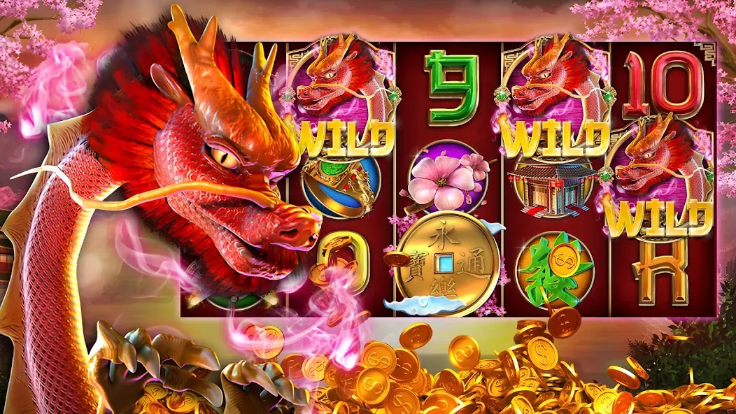 Pokie Magic Casino Slots (Поки Мэджик Казино Слоты)  [МОД Бесконечные монеты] Screenshot 4