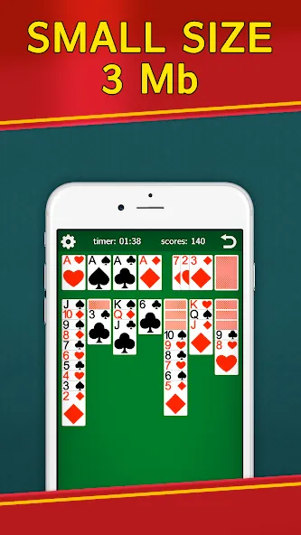 Classic Solitaire Klondike  [МОД Unlimited Money] Screenshot 2