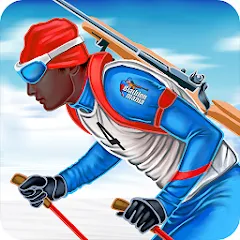 Скачать взломанную Biathlon Mania (Биатлон Мания)  [МОД Mega Pack] - последняя версия apk на Андроид