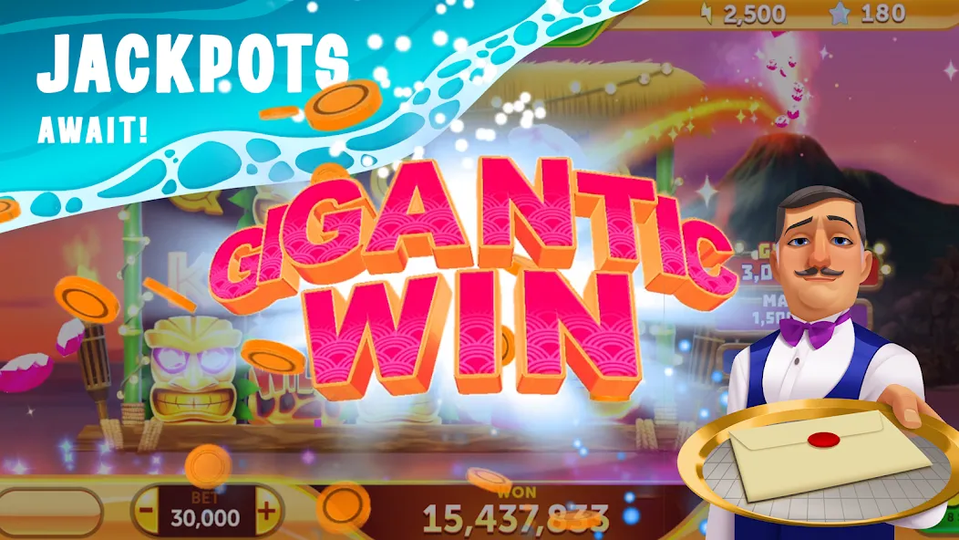 Paradise Fortune Casino Slots (Парадиз Форчун Казино Слотс)  [МОД Unlocked] Screenshot 2