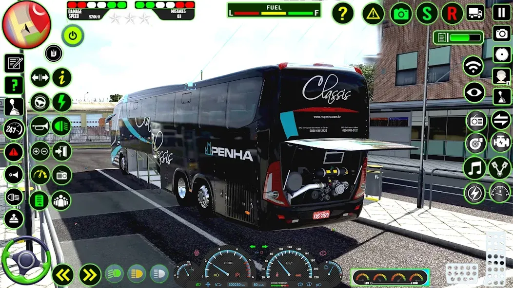 Euro Coach Bus Simulator 3D (Паблик Коуч Бас Драйвинг 3Д)  [МОД Бесконечные монеты] Screenshot 2