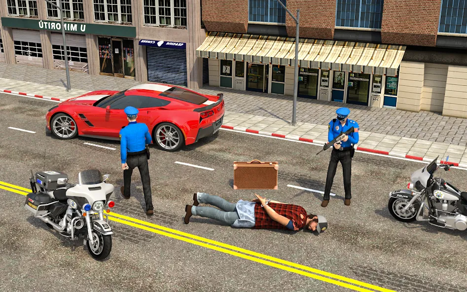 City Police Car Driving Games  [МОД Unlimited Money] Screenshot 2