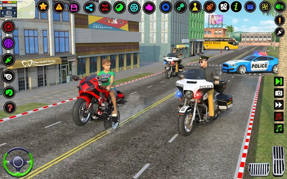 City Police Car Driving Games  [МОД Unlimited Money] Screenshot 3