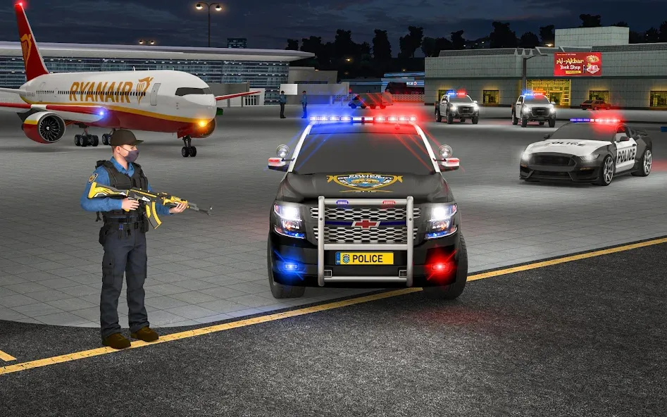 City Police Car Driving Games  [МОД Unlimited Money] Screenshot 4