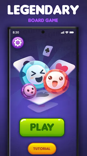 One-Eyed Jack: Card game (Сиквенс)  [МОД Меню] Screenshot 2