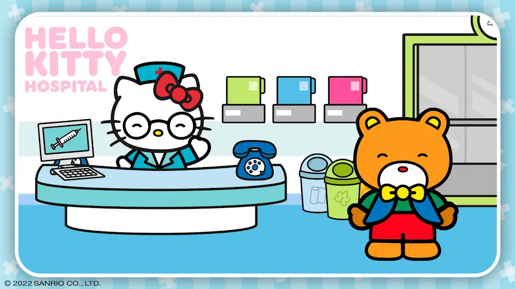 Hello Kitty: Kids Hospital (Хелло Китти)  [МОД Много монет] Screenshot 1