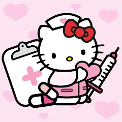 Скачать взлом Hello Kitty: Kids Hospital (Хелло Китти)  [МОД Много монет] - последняя версия apk на Андроид