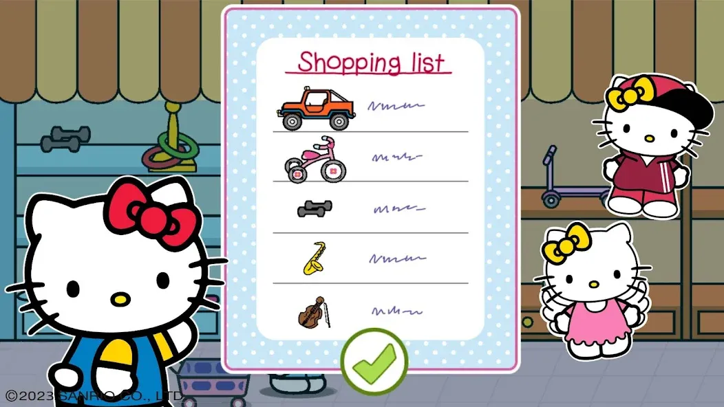 Hello Kitty: Kids Supermarket (Хеллоу Китти)  [МОД Все открыто] Screenshot 4