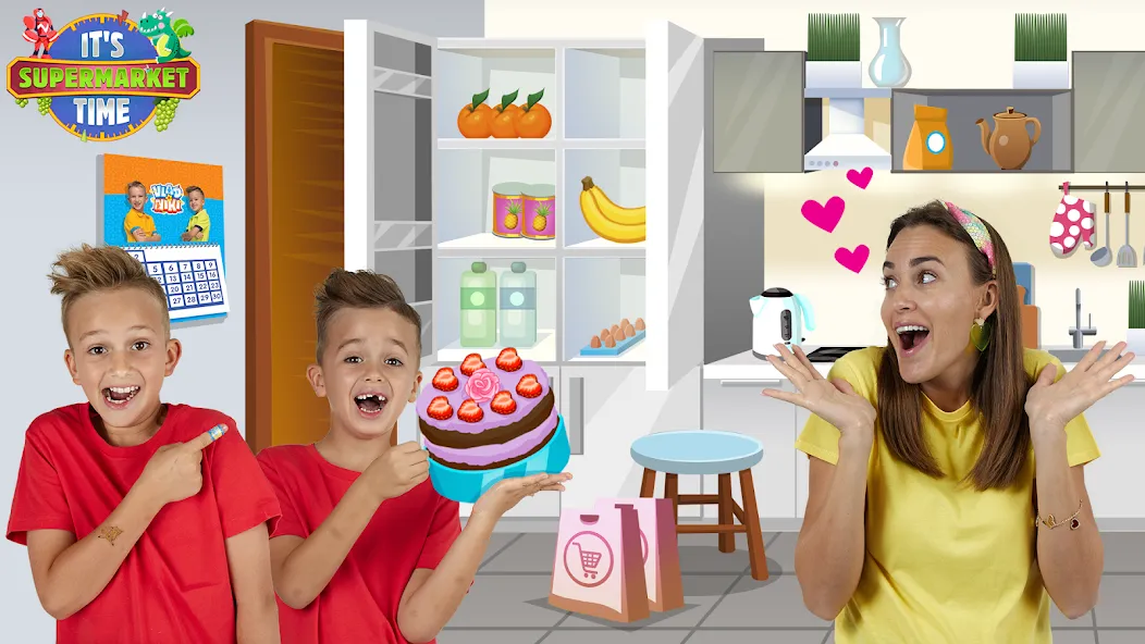 Vlad & Niki Supermarket game  [МОД Все открыто] Screenshot 5