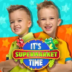 Скачать взломанную Vlad & Niki Supermarket game  [МОД Все открыто] - стабильная версия apk на Андроид