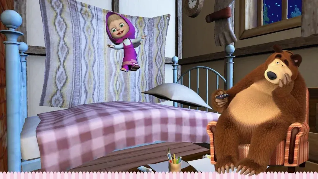 Masha and the Bear: Good Night  [МОД Unlocked] Screenshot 3