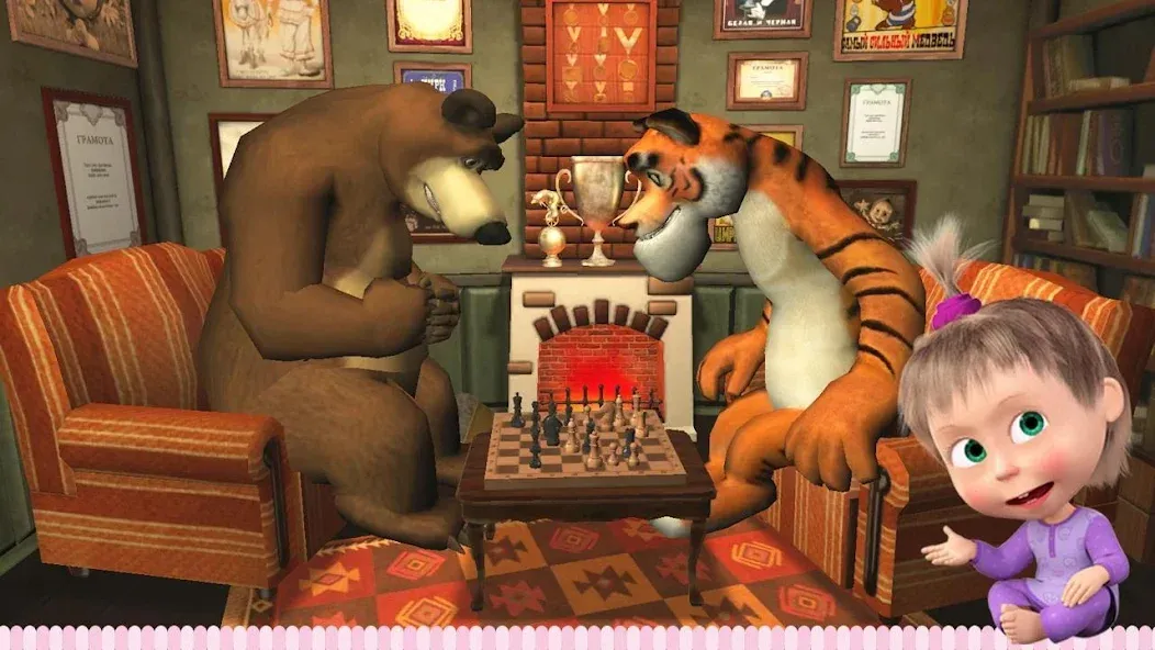 Masha and the Bear: Good Night  [МОД Unlocked] Screenshot 5