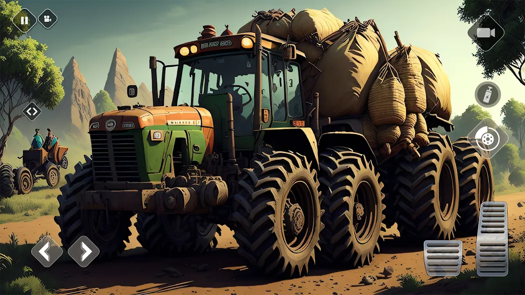 Tractor Driving Games: Farming  [МОД Меню] Screenshot 4