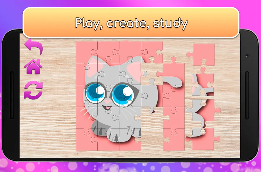 Kids Games for Girls. Puzzles  [МОД Menu] Screenshot 3