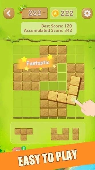 Puzzle Green Blocks (Пазл Зеленые Блоки)  [МОД Бесконечные деньги] Screenshot 4