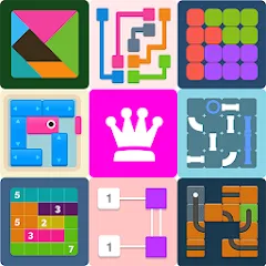 Взломанная Puzzledom - puzzles all in one (Пазлдом)  [МОД Mega Pack] - последняя версия apk на Андроид