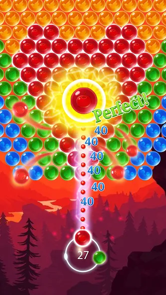 Bubble Shooter Magic Forest (Бабл шутер Магик Форест)  [МОД Все открыто] Screenshot 1