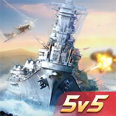 Взломанная Warship Fury  [МОД Бесконечные деньги] - полная версия apk на Андроид