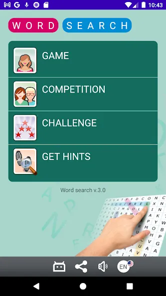 Word search (Сопа де летрас)  [МОД Mega Pack] Screenshot 1