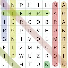 Скачать взломанную Word search (Сопа де летрас)  [МОД Mega Pack] - последняя версия apk на Андроид