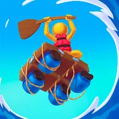 Взлом Raft Racing (ДИУАфтинг)  [МОД Menu] - полная версия apk на Андроид